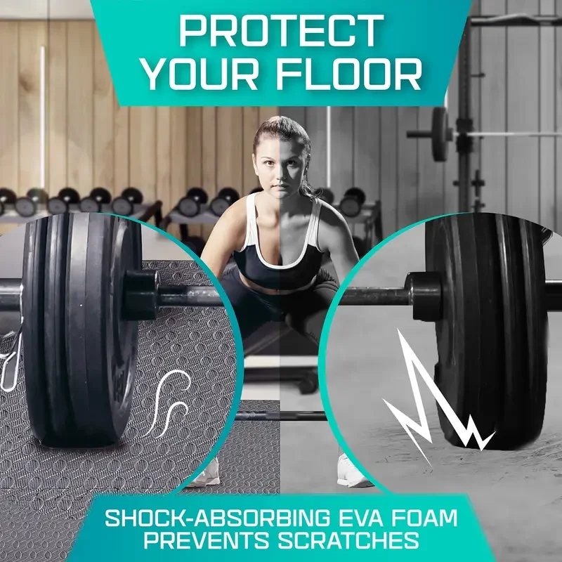 4/16Pcs EVA Foam Fitness Mat W - Yoga Fitness Hotel review and price