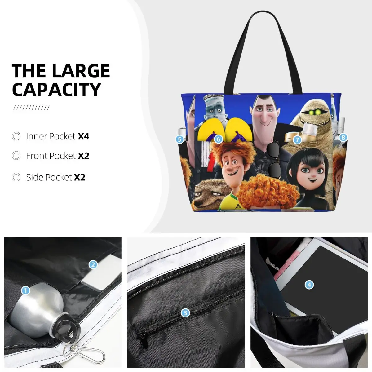 Hotel Transylvania Beach Tote  - Yoga Fitness Hotel review and price