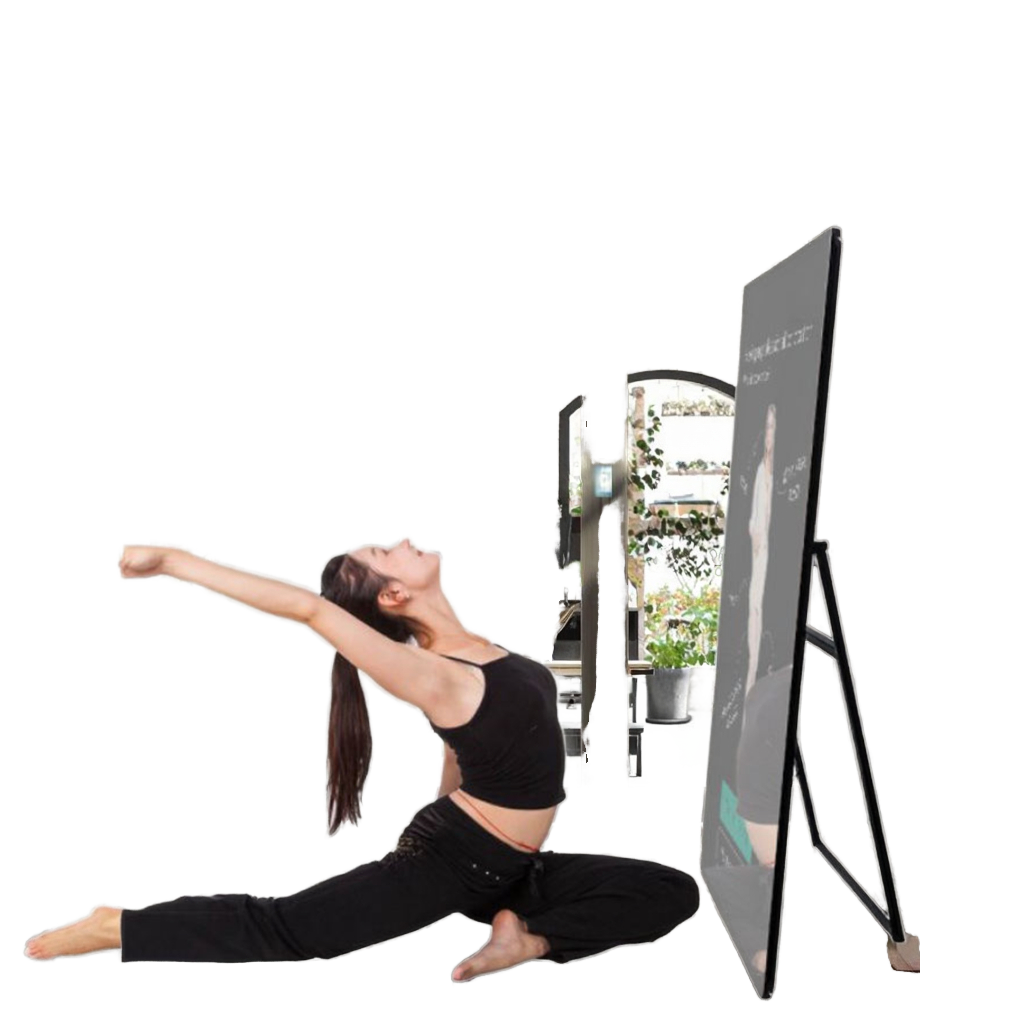 Smart A-Shape Fitness Mirror w - Yoga Fitness Hotel review and price